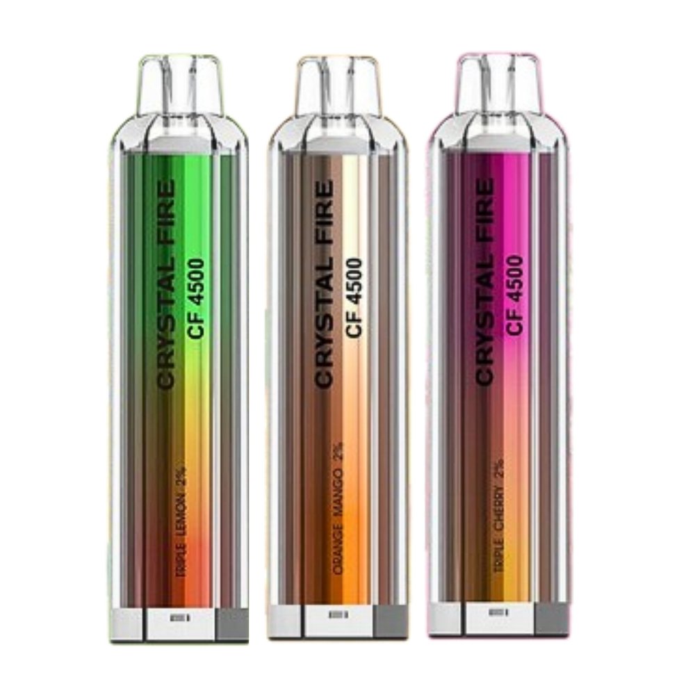 Crystal Fire CF4500 Disposable Vape Puff Bar Box of 10