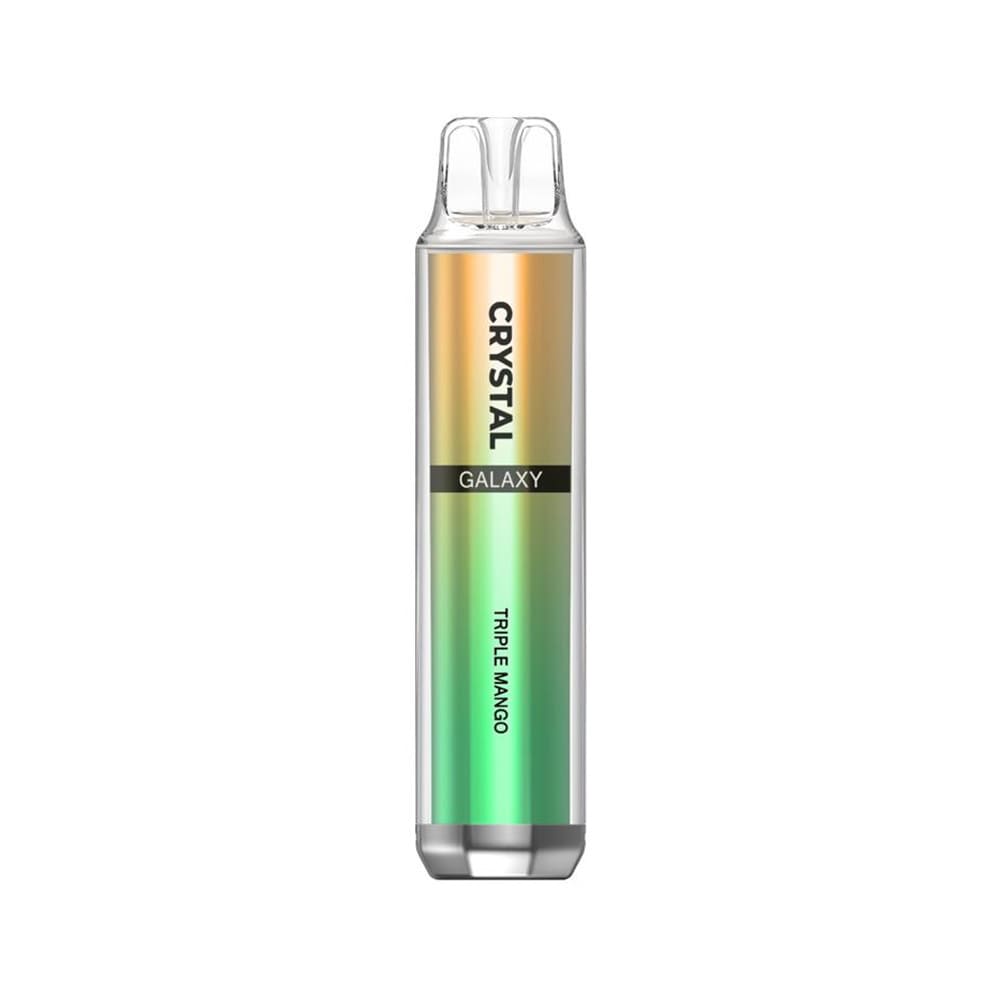 Crystal Galaxy 4500 Puffs Disposable Vape Pod Box of 10-Triple Mango-vapeukwholesale