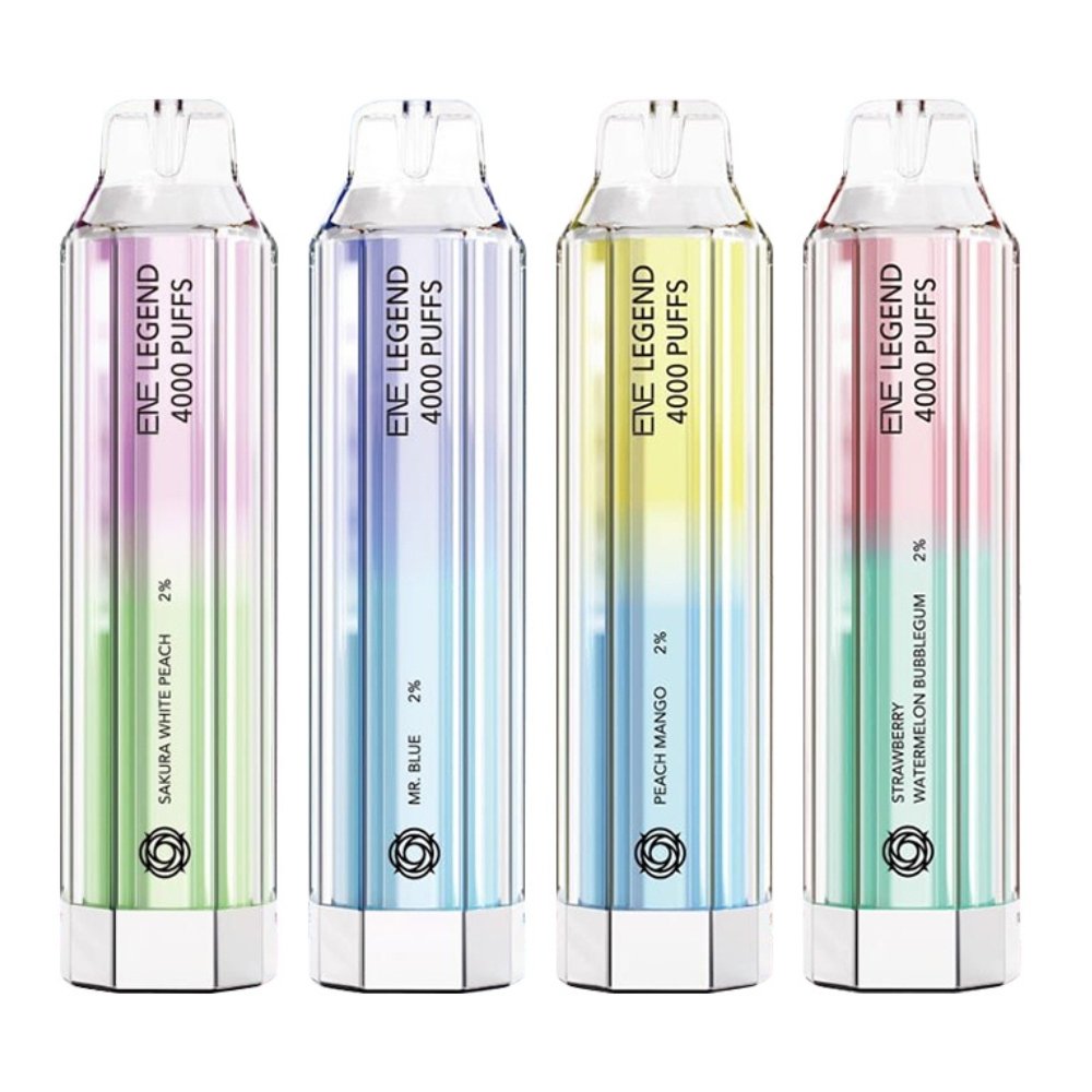 Elux ENE Crystal Legend 4000 Disposable Vape Puff Pod Device