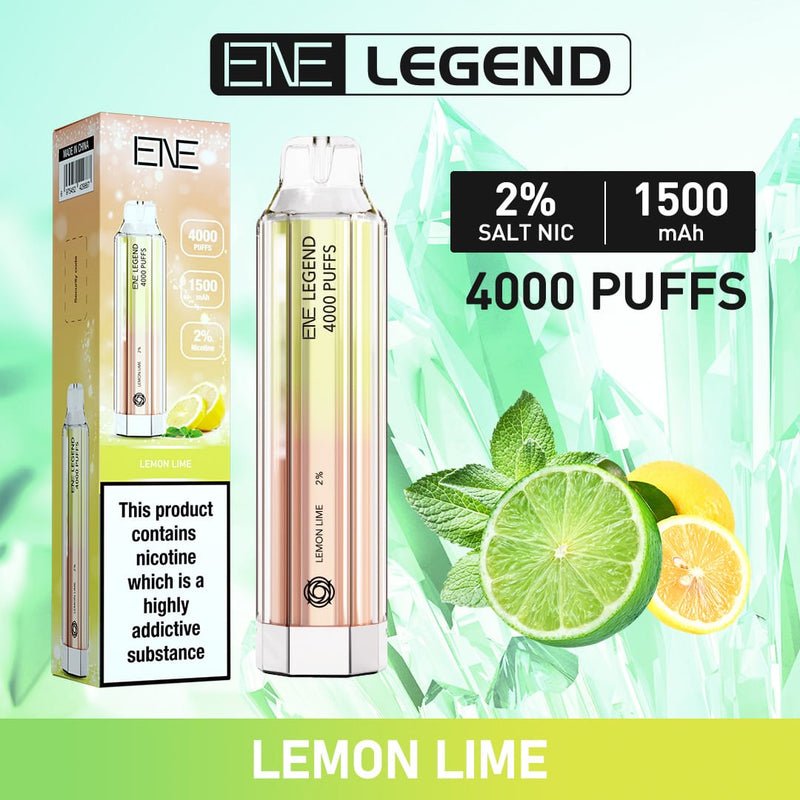 ENE Crystal Legend 4000 Disposable Vape Puff Pod Device-Blueberry Sour Raspberry-vapeukwholesale