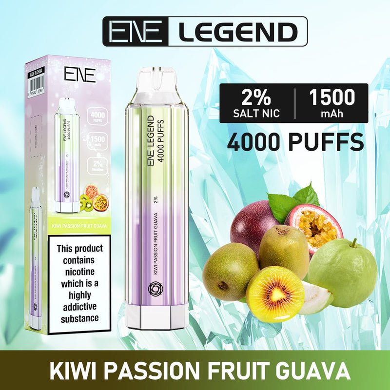 ENE Crystal Legend 4000 Disposable Vape Puff Pod Device-Blueberry Sour Raspberry-vapeukwholesale
