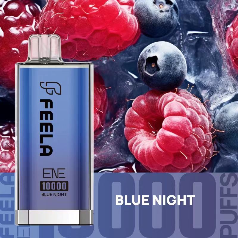 Feela ENE/Elux 10000 Disposable Vape Puff Pod Box of 10-Blue Night-vapeukwholesale