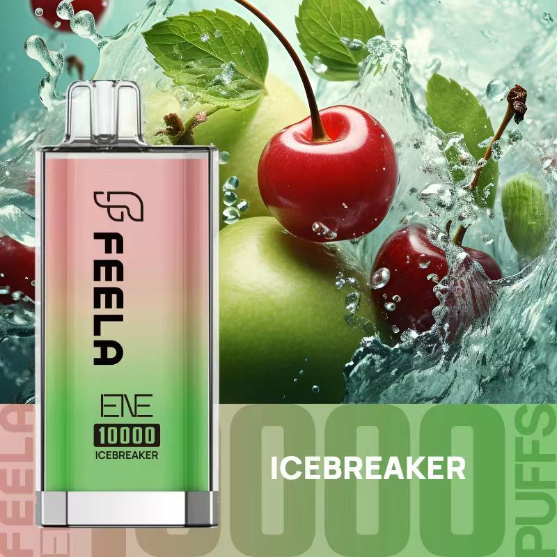 Feela ENE/Elux 10000 Disposable Vape Puff Pod Box of 10-Icebreaker-vapeukwholesale