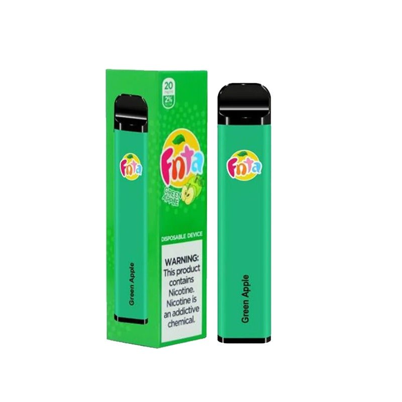Fnta Bar 600 Puffs Disposable Vape Device | 10 Pack | vapeukwholesale-Green Apple-vapeukwholesale