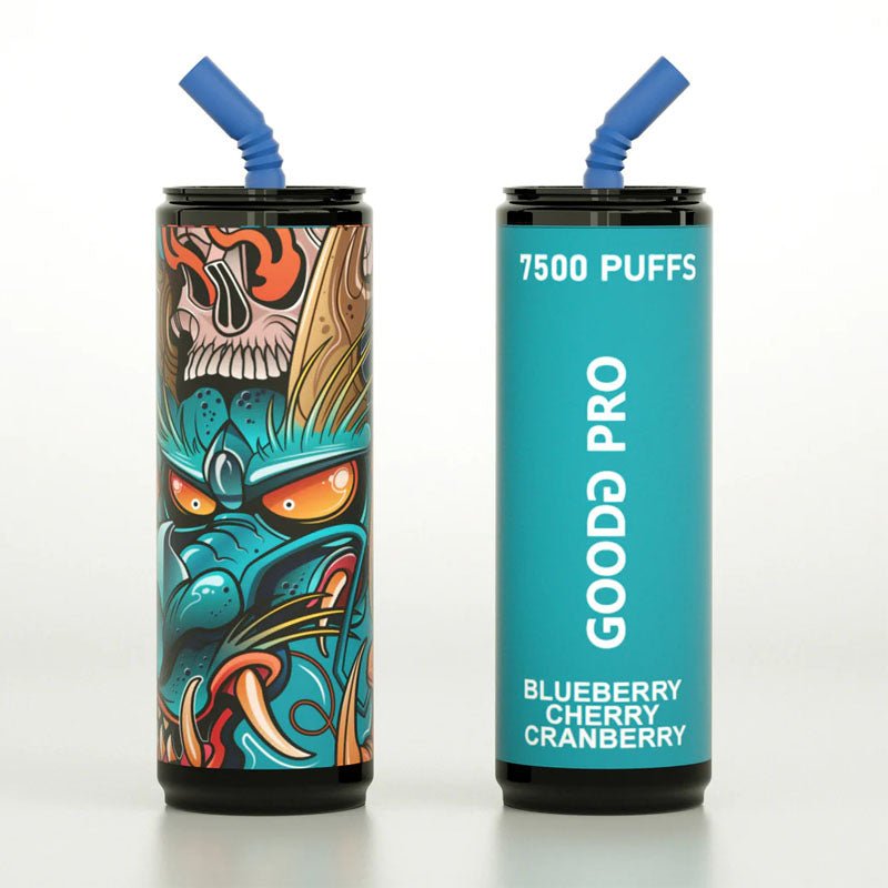 GoodG Pro 7500 Disposable Vape Puff Pod Device-Blueberry Cherry Cranberry * New *-vapeukwholesale