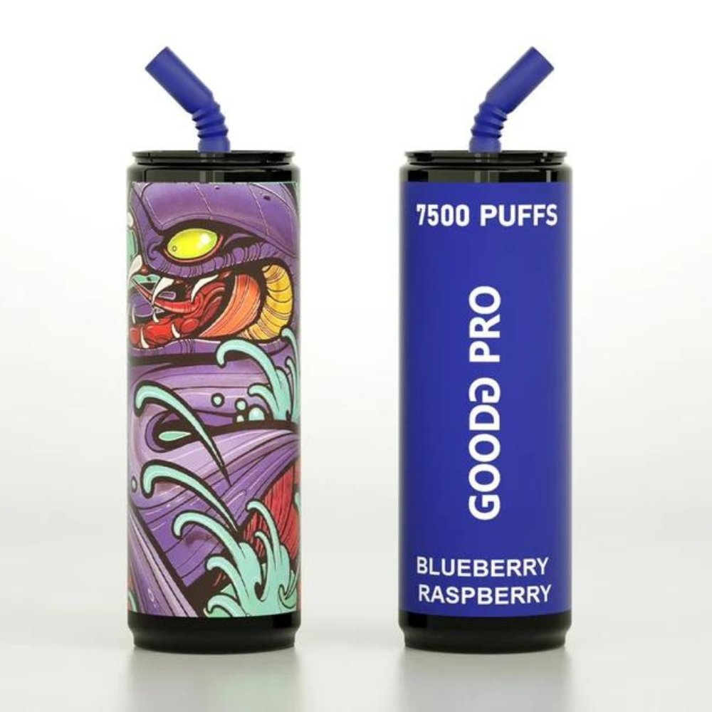 GoodG Pro 7500 Disposable Vape Puff Pod Device-Blueberry Raspberry-vapeukwholesale