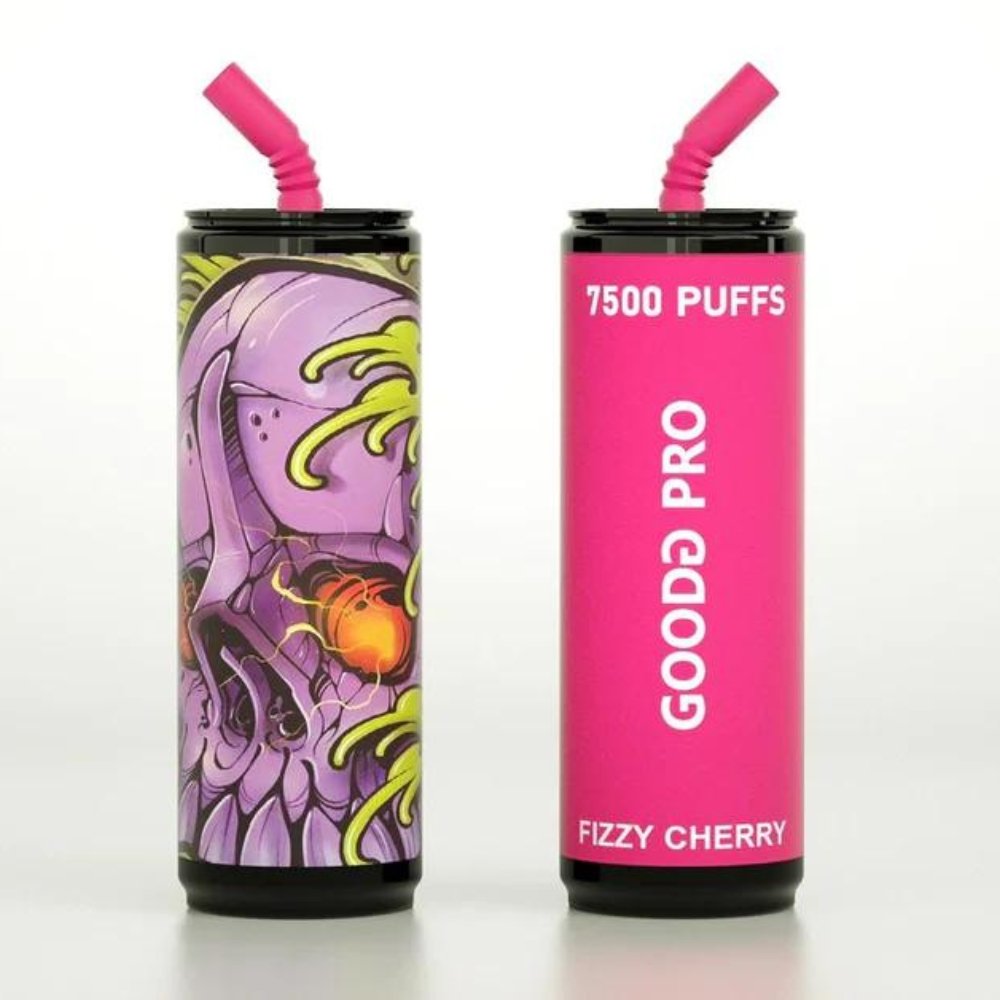 GoodG Pro 7500 Disposable Vape Puff Pod Device-Fizzy Cherry-vapeukwholesale
