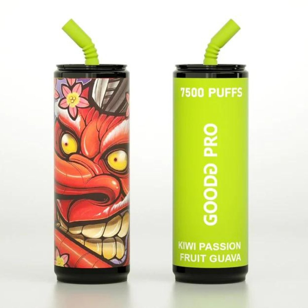 GoodG Pro 7500 Disposable Vape Puff Pod Device-Kiwi Passion Fruit Guava-vapeukwholesale