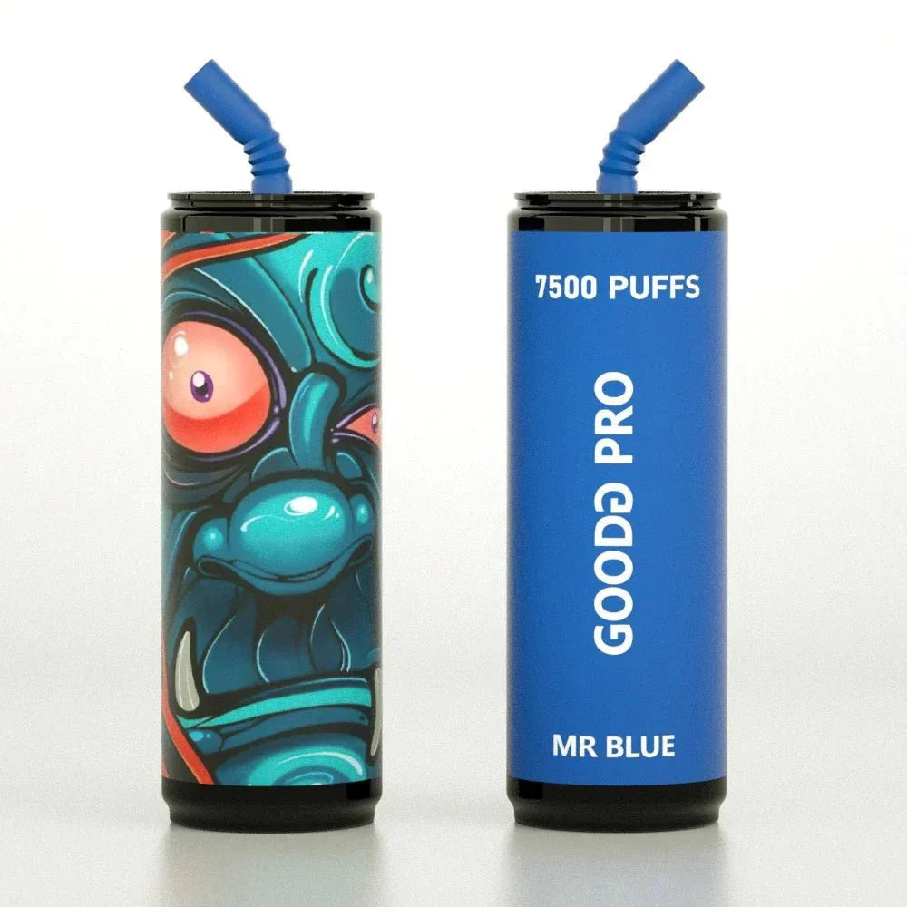 GoodG Pro 7500 Disposable Vape Puff Pod Device-Mr Blue-vapeukwholesale