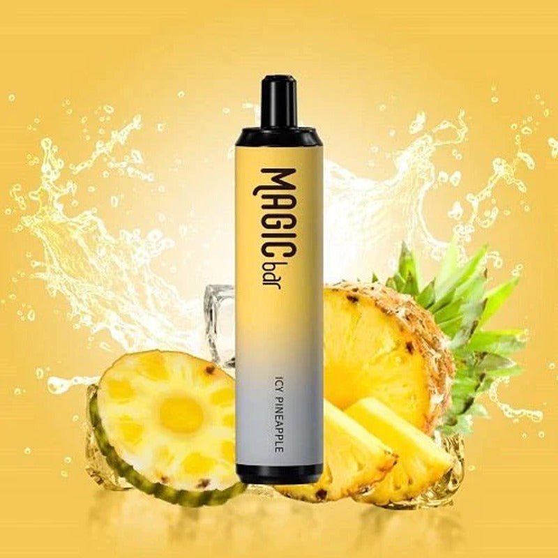 Magic Bar Max Disposable 4000 Puff | 10 Pack | vapeukwholesale-Icy pineapple-vapeukwholesale