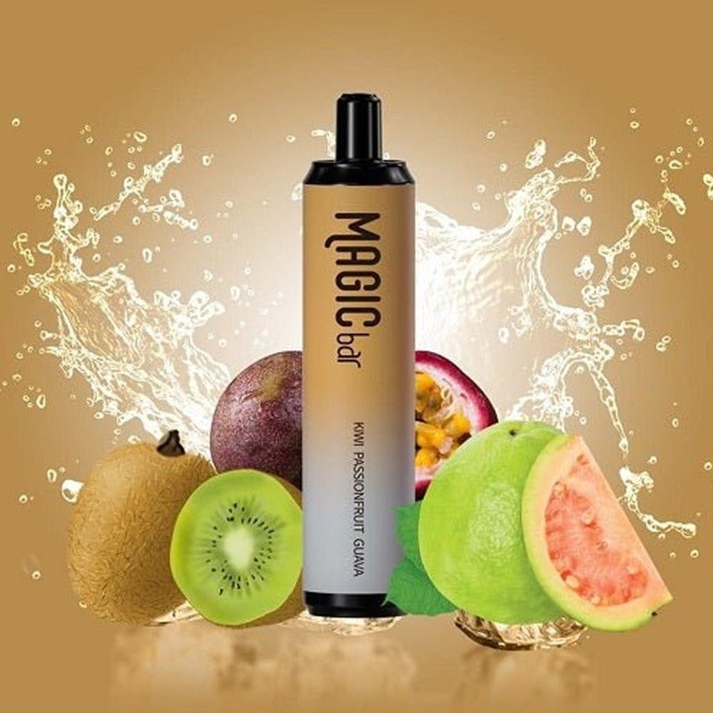 Magic Bar Max Disposable 4000 Puff | 10 Pack | vapeukwholesale-Kiwi passion fruit guava-vapeukwholesale