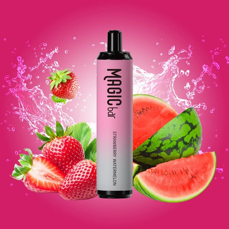 Magic Bar Max Disposable 4000 Puff | 10 Pack | vapeukwholesale-Strawberry watermelon-vapeukwholesale