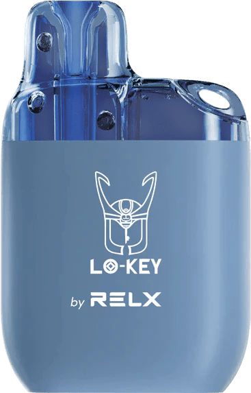 RELX Lo-key 600 Puffs Disposable Vape Pod Box of 10-Blue Sour Raspberry-vapeukwholesale
