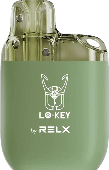 RELX Lo-key 600 Puffs Disposable Vape Pod Box of 10-Kiwi Passion Fruit Guava-vapeukwholesale