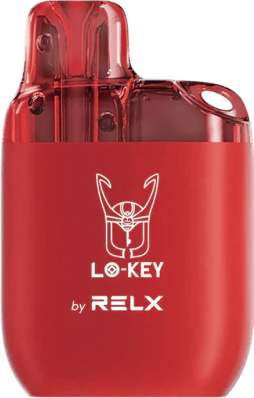 RELX Lo-key 600 Puffs Disposable Vape Pod Box of 10-Strawberry Burst-vapeukwholesale