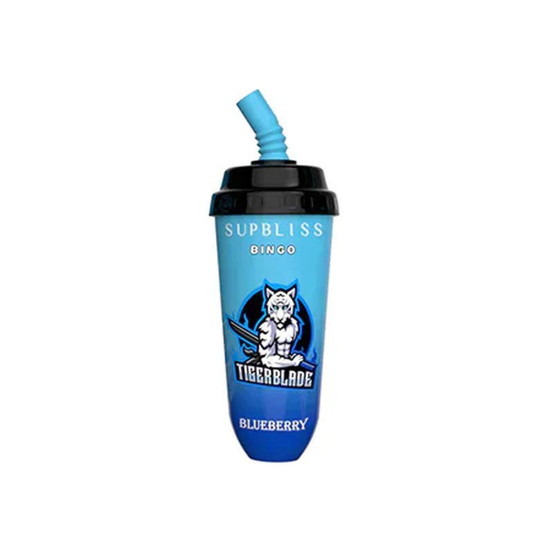 Supbliss Bingo 8000 Disposable Vape Puff Bar Pod Device-Bluberry-vapeukwholesale