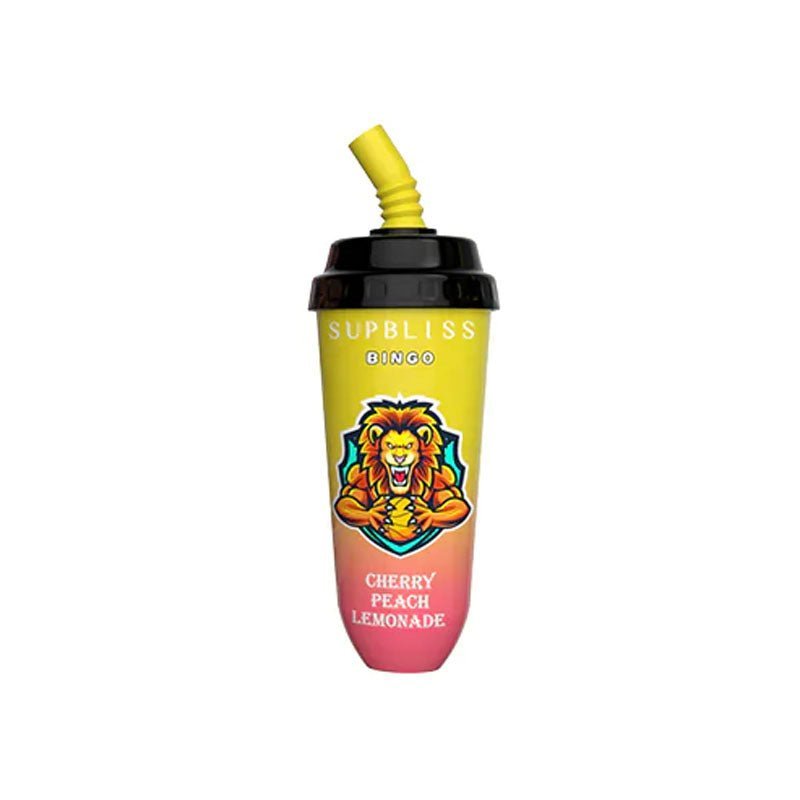 Supbliss Bingo 8000 Disposable Vape Puff Bar Pod Device-Cherry Peach Lemonade-vapeukwholesale