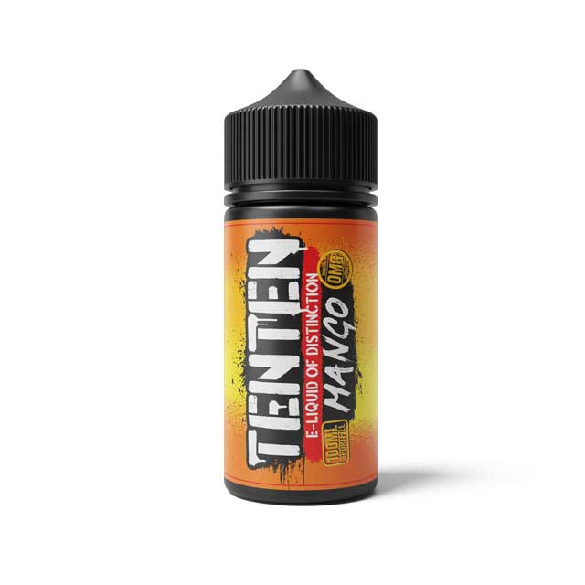 Ten Ten E-liquid 100ml Shortfill-Mango-vapeukwholesale