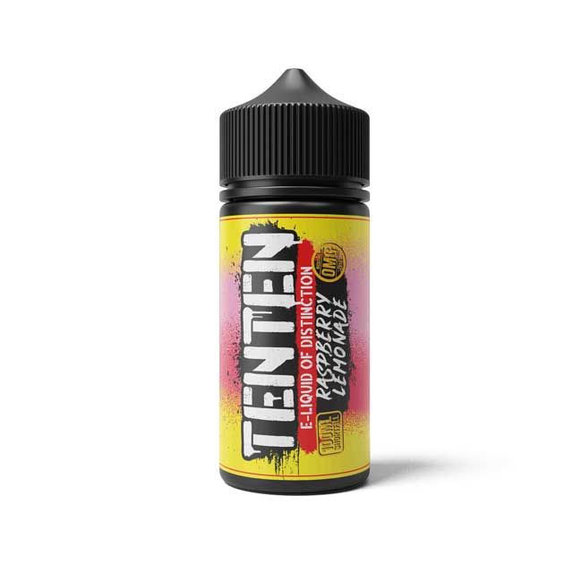 Ten Ten E-liquid 100ml Shortfill-Raspberry Lemonade-vapeukwholesale