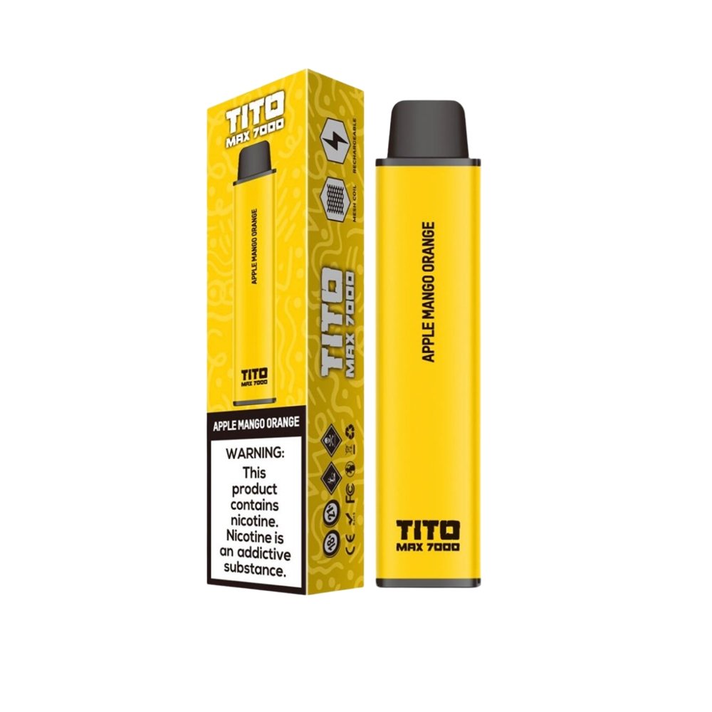 Tito Max 7000 Disposable Vape Pod Box of 10