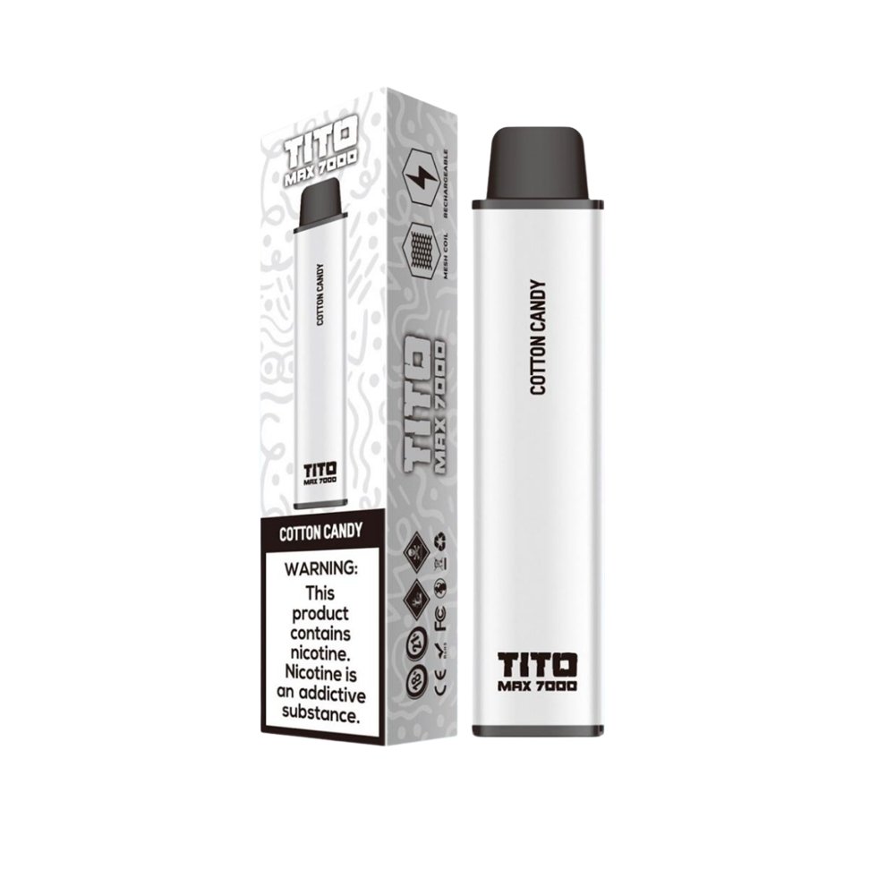Tito Max 7000 Disposable Vape Pod Box of 10