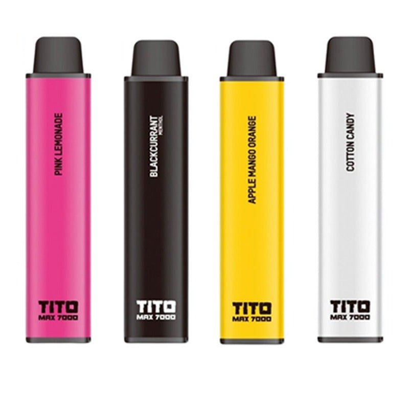 Tito Max 7000 Disposable Vape Pod Box of 10