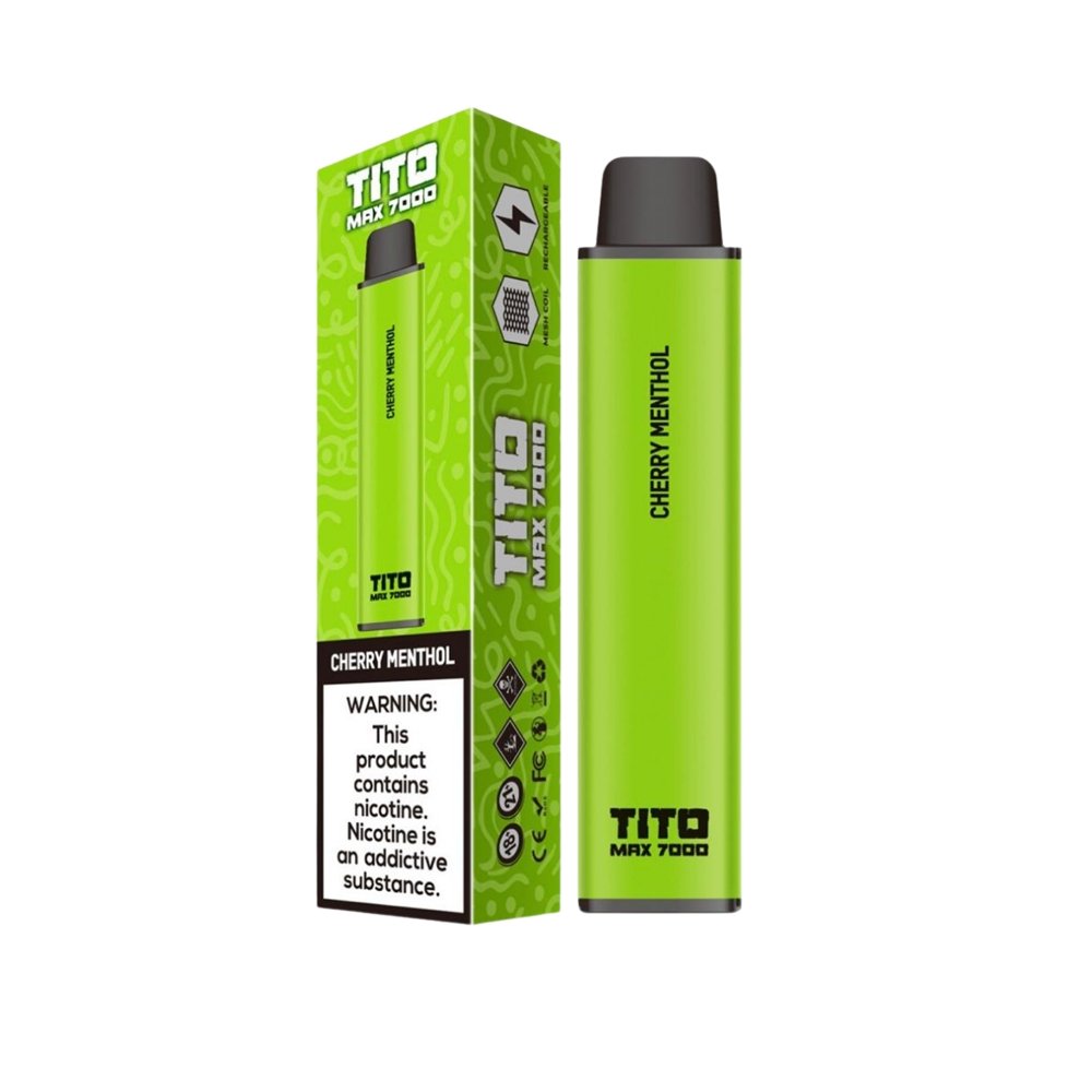 Tito Max 7000 Disposable Vape Pod Box of 10