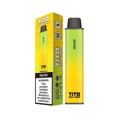 Tito Max 7000 Disposable Vape Pod Device-Cola Ice-vapeukwholesale