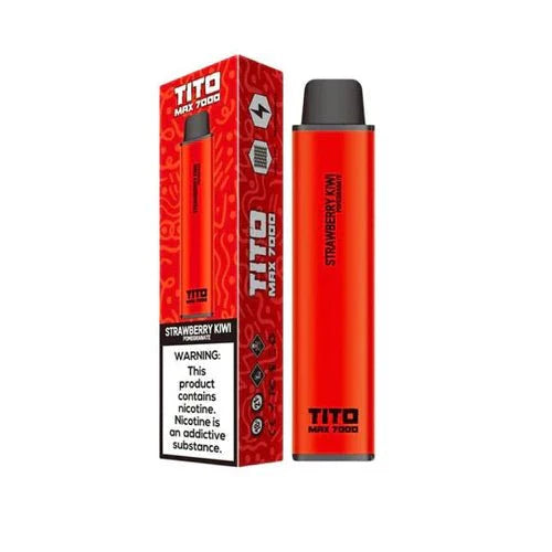 Tito Max 7000 Disposable Vape Pod Device-Strawberry Kiwi Pomegranate-vapeukwholesale