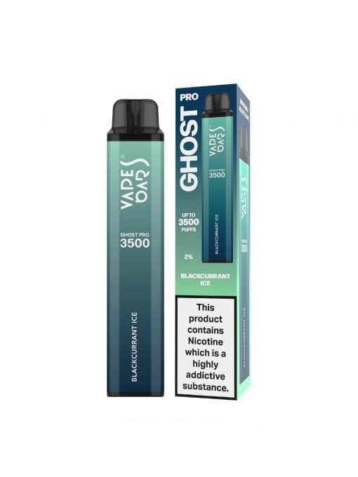Vape Bar Ghost Pro 3500 Disposable Vape Pod Pen-Blackcurrant Ice-vapeukwholesale
