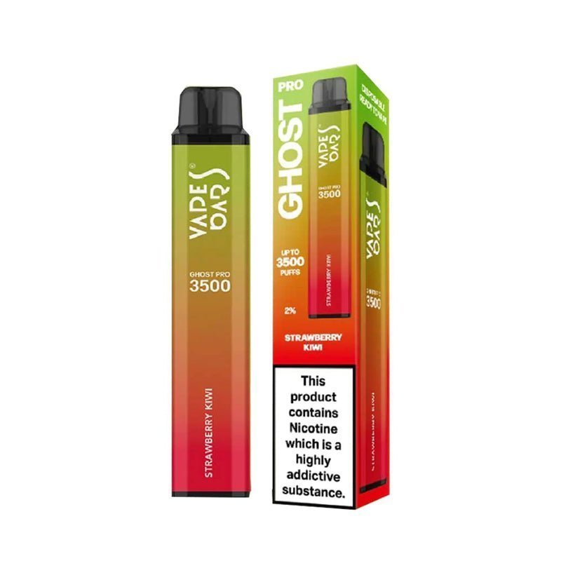 Vape Bar Ghost Pro 3500 Disposable Vape Pod Pen-Strawberry Kiwi-vapeukwholesale
