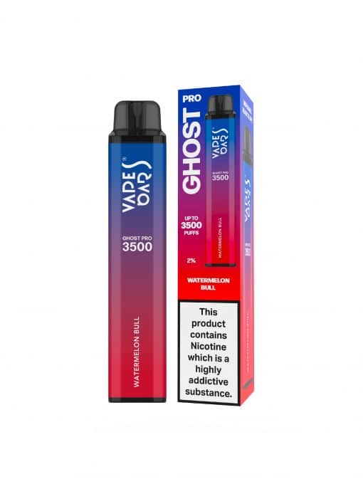 Vape Bar Ghost Pro 3500 Disposable Vape Pod Pen-Watermelon Bull-vapeukwholesale