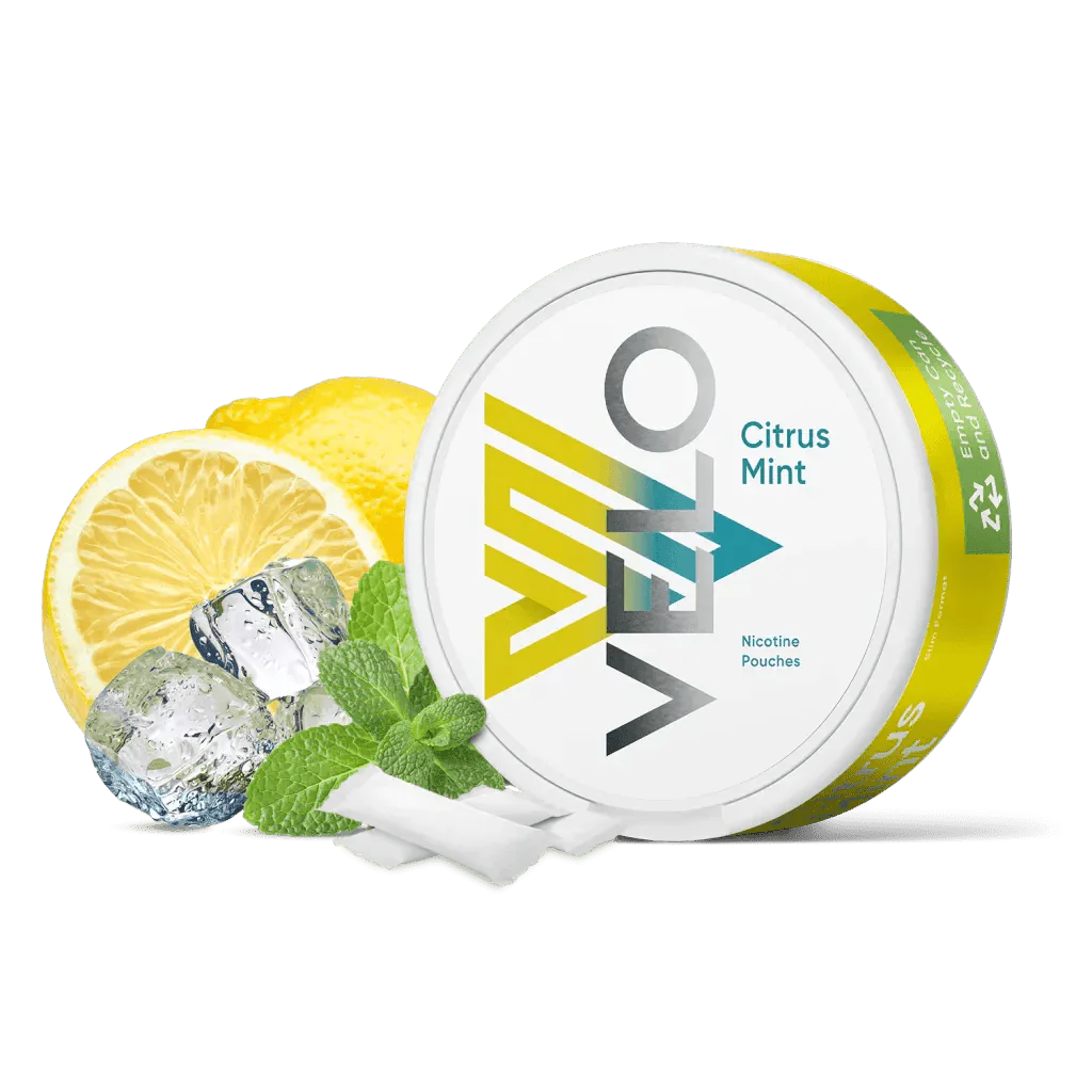 VELO Nicotine Pouches Pack of 10-Citrus Mint-vapeukwholesale