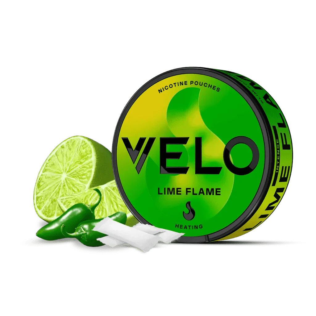 VELO Nicotine Pouches Pack of 10-Lime Flame-vapeukwholesale