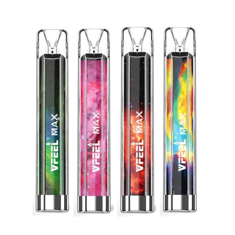 Vfeel Max 600 Puffs Disposable Vape Puff Bar - Box of 10
