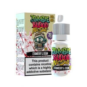 Zombie blood 10ml Pack of 5-Strawberry & Cream-vapeukwholesale