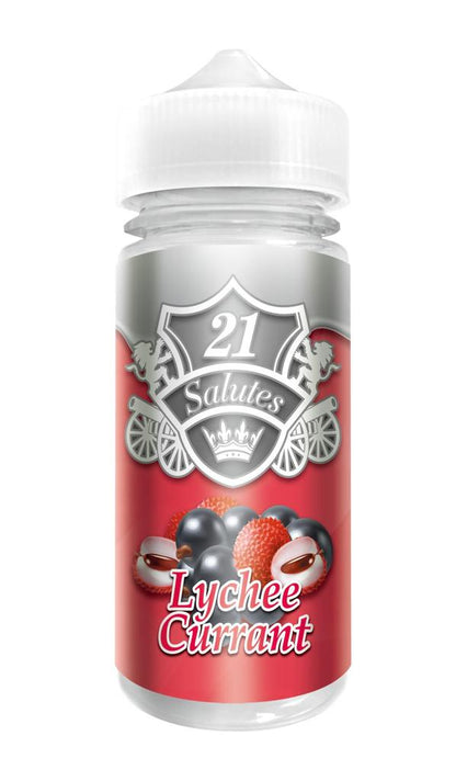 21 Salutes 100ml Shortfill-Lychee Currant-vapeukwholesale