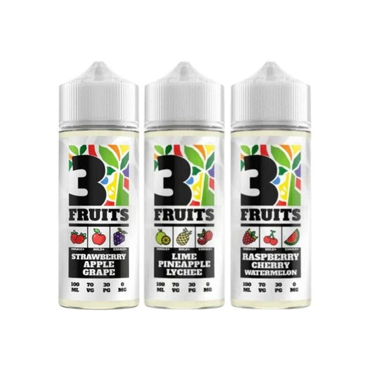 3 Fruits 100ml Shortfill