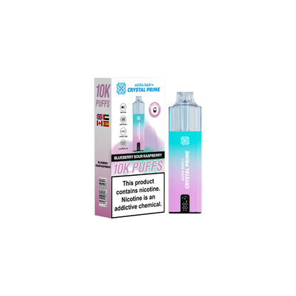 Crystal Prime 10k Box of 5 Disposable Vape - New