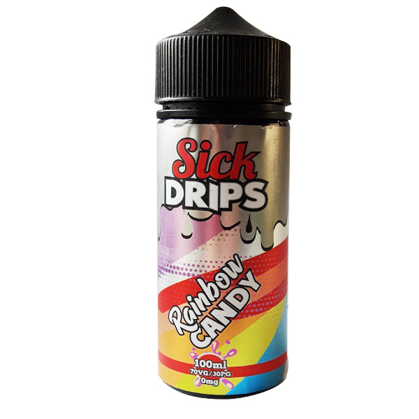 Sick Drips 100ml Shortfill-Spearmint Bubblegum-vapeukwholesale