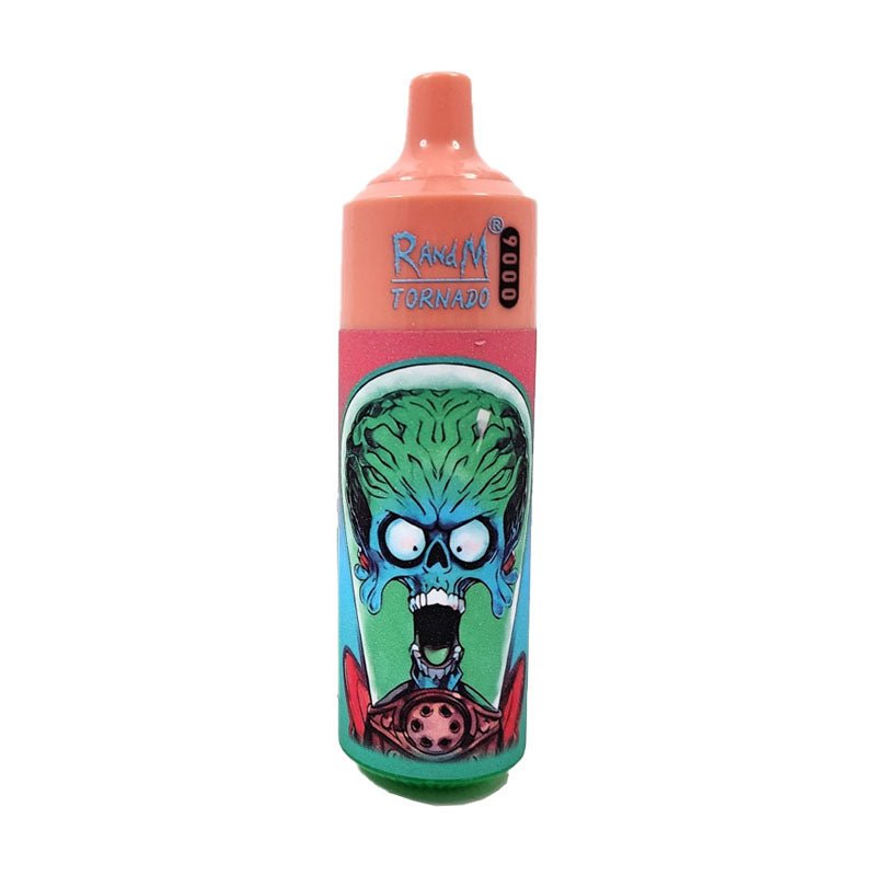 R and M Tornado 9000 Disposable Vape Pod Box of 10-Gummy bear-vapexwholesale