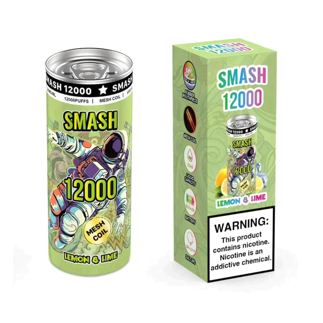 OG Super Smash 12000 Puffs Disposable Vape Device Box of 10