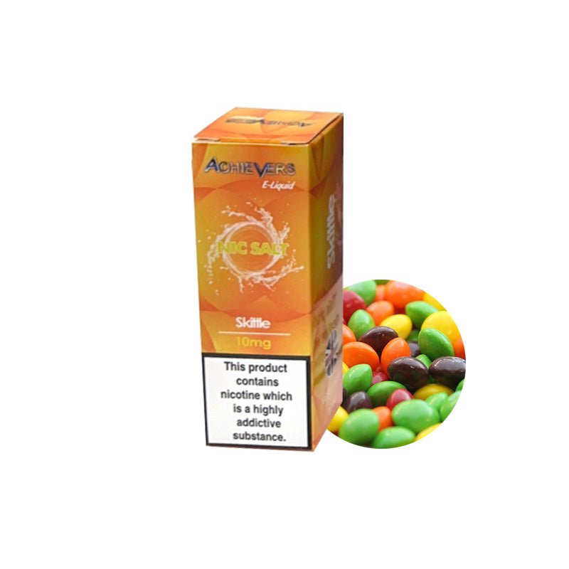 Achievers Salt 10ml- Pack of 10-Skittles-vapeukwholesale