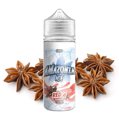 Amazonia Ice 100ml Shortfill-Red A-vapeukwholesale