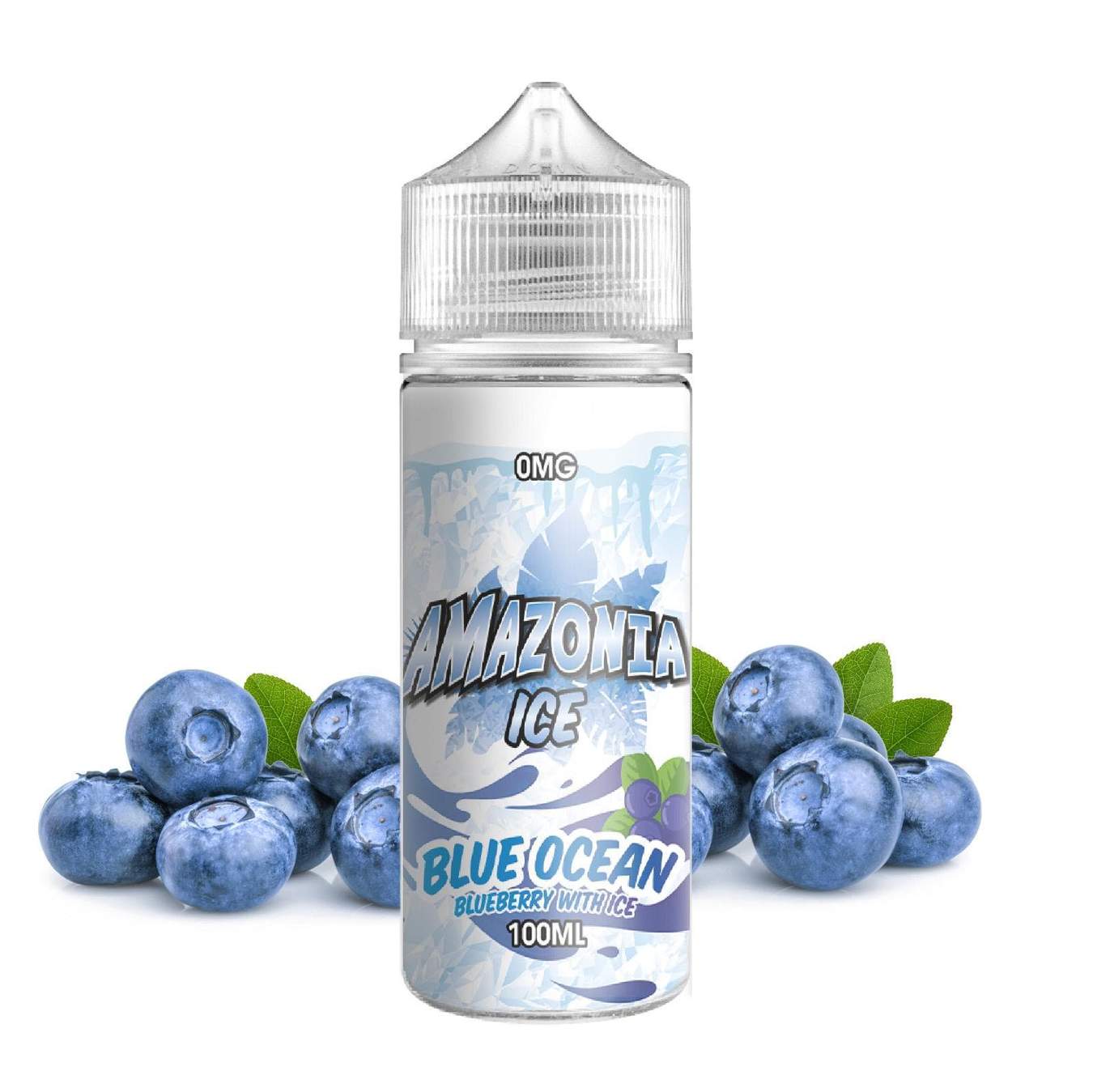 Amazonia Ice 100ml Shortfill-Blue Ocean-vapeukwholesale