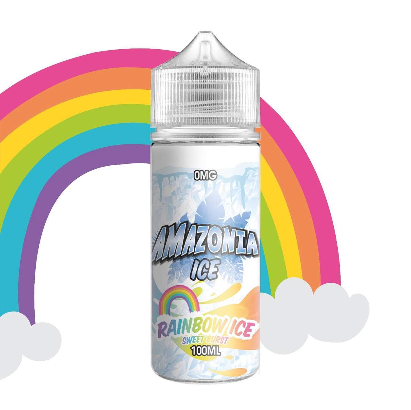 Amazonia Ice 100ml Shortfill-Rainbow Ice-vapeukwholesale