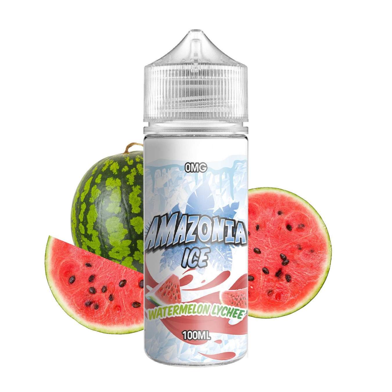 Amazonia Ice 100ml Shortfill-Watermelon Lychee-vapeukwholesale