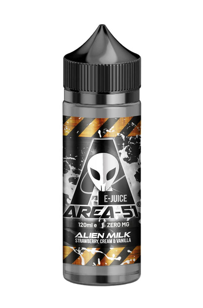 Area 51 Vape Juice 100ml E-liquids-Alien Milk-vapeukwholesale