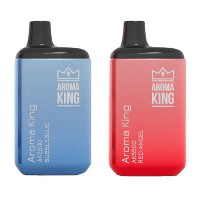 Aroma King AK5500 Metallic Disposable Vape Pod Box of 10