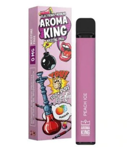 Aroma King Disposable Pod Device - 0mg-Peach Ice-vapeukwholesale